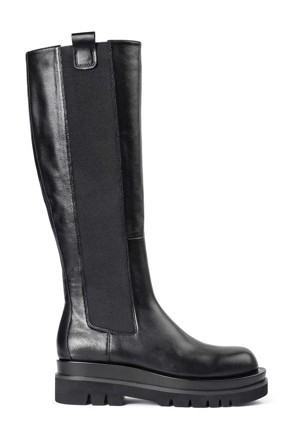 Black Tony Bianco Becky 6cm Women's Calf Boots | 2196-YSNMG