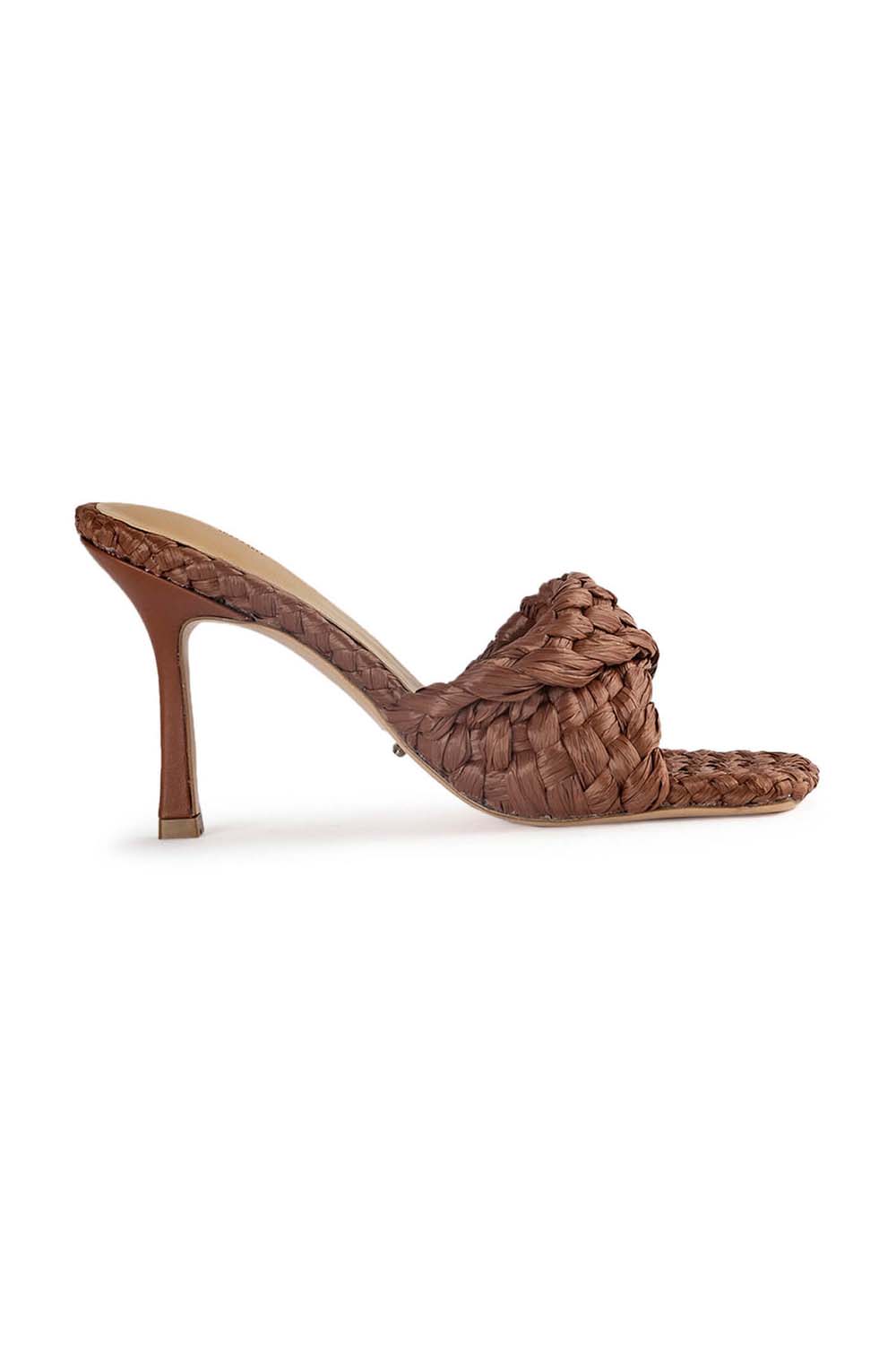 Chocolate Tony Bianco Lourdes 9.5cm Women's Heels | 6849-IGYZT